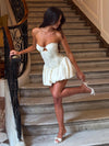 TILDA MINI DRESS IVORY Mini Dress 
