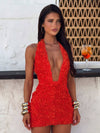 TILLI MINI DRESS ORANGE Mini Dress 