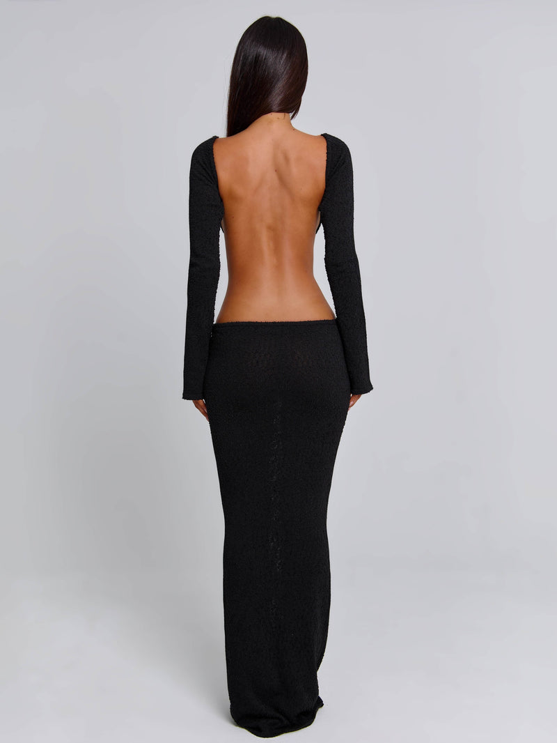 TOVA MAXI DRESS BLACK Maxi Dress 