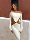 TOVA MAXI DRESS CREAM Maxi Dress 