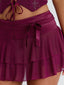 TRESNA MINI SKIRT PLUM Mini Skirt 