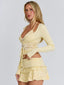 TRIXI TOP YELLOW Cardigan 