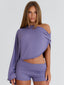TRUDY PLAYSUIT PURPLE Playsuit 