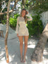 TUELLA MINI DRESS SAND Mini Dress 