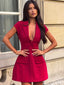 TUTU MINI DRESS RED Mini Dress 