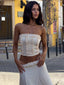 VAL CROP TOP CREAM Crop Top 