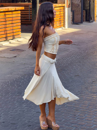 VAL CROP TOP CREAM Crop Top 