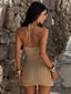 VALERE MINI DRESS GOLD Mini Dress 