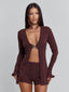 VELMA TOP CHOCOLATE Top 