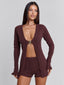 VELMA TOP CHOCOLATE Top 