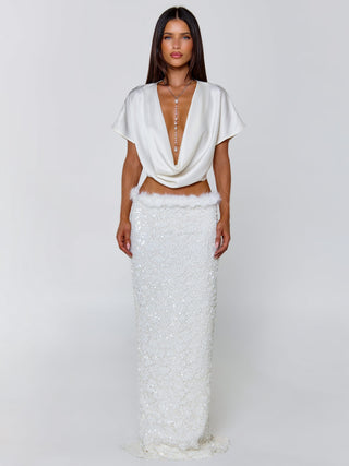 VELORA TOP WHITE Top 
