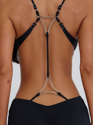 VERNA PLAYSUIT BLACK Playsuit 