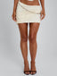 VIER MINI SKIRT IVORY Mini Skirt 