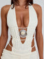 VILLI MINI DRESS IVORY Mini Dress 