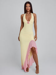 VIRGINIA MAXI DRESS YELLOW