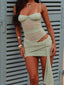 WABELLA MINI DRESS MINT GREEN Mini Dress 