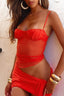 WABELLA MINI DRESS ORANGE Mini Dress 