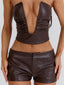 WHITNY CORSET TOP CHOCOLATE Corset 