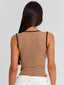WILLOWA TOP TAN Crop Top 
