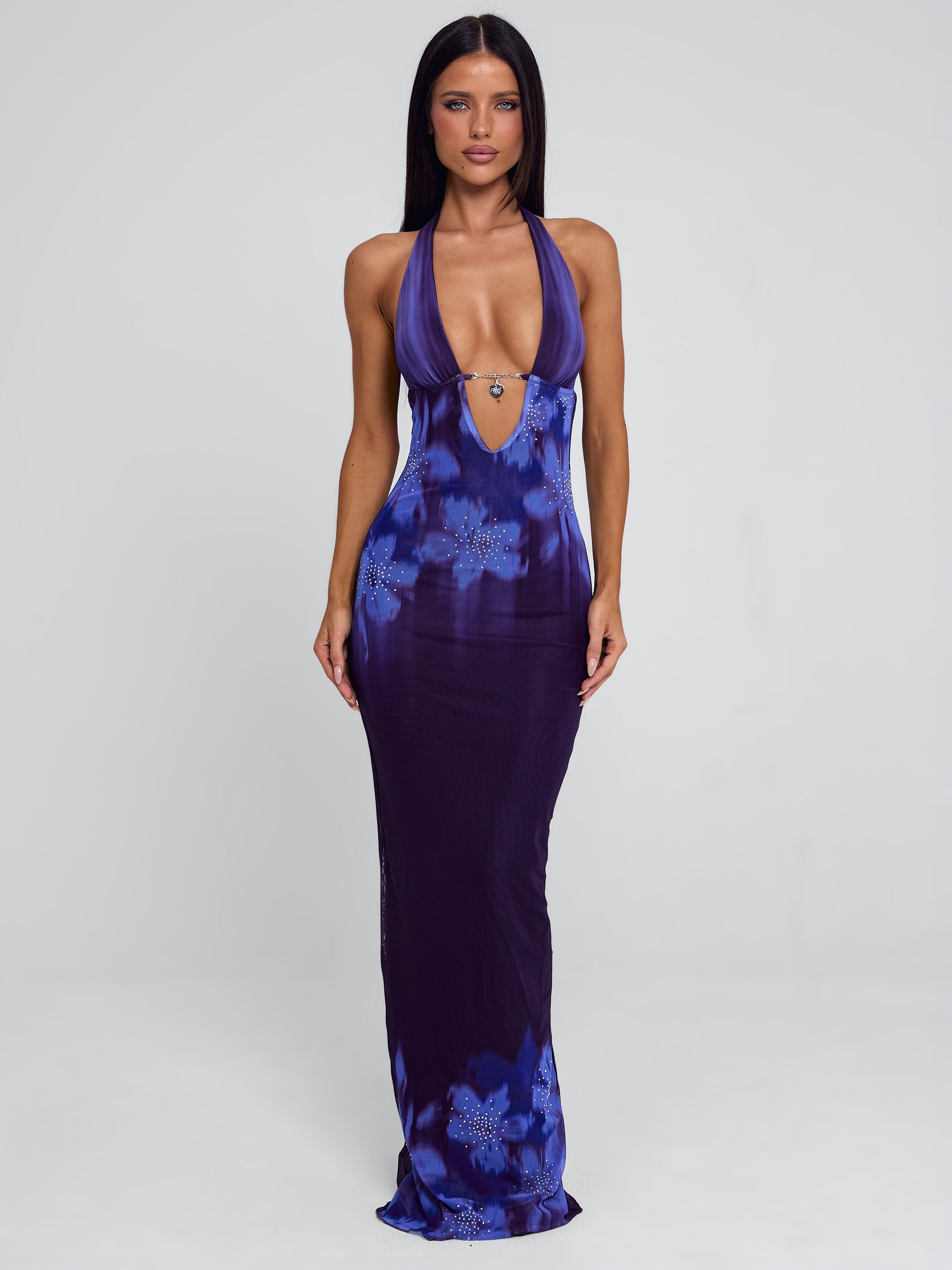 open lace back dress Wolfe Maxi Dress Baja