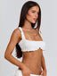YASMINE TOP WHITE Crop Top 