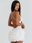 YESENIA MINI DRESS WHITE Mini Dress 