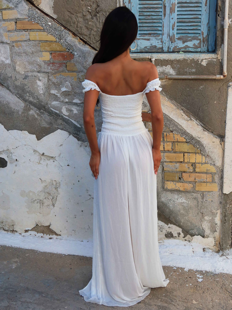 YVINNE MAXI DRESS WHITE Maxi Dress 