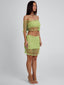 YVON TOP GREEN Crop Top 