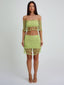 YVON TOP GREEN Crop Top 