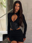 ZAINA MINI DRESS BLACK Mini Dress 