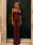 ZANA MAXI DRESS DARK MAUVE Maxi Dress 