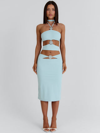 ZANIAH MIDI SKIRT MINT Midi Skirt 
