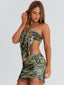 ZELINA MINI DRESS ECRU WINGS Mini Dress 