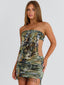 ZELINA MINI DRESS ECRU WINGS Mini Dress 