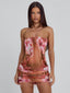 ZELINA MINI DRESS KINSEA PEACH Mini Dress 
