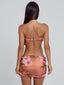ZELINA MINI DRESS KINSEA PEACH Mini Dress 