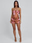 ZELINA MINI DRESS KINSEA PEACH Mini Dress 