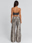 ZERIAH PANTS SNAKE PRINT Jeans 