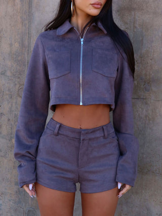 ZIE JACKET DEEPEST MAUVE Jacket 