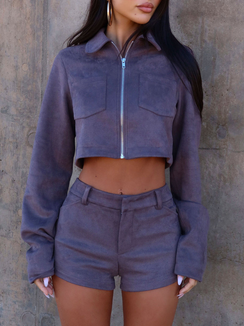 ZIE JACKET DEEPEST MAUVE Jacket 