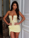 ZINAI MINI DRESS LEMON Mini Dress 