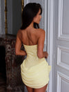 ZINAI MINI DRESS LEMON Mini Dress 