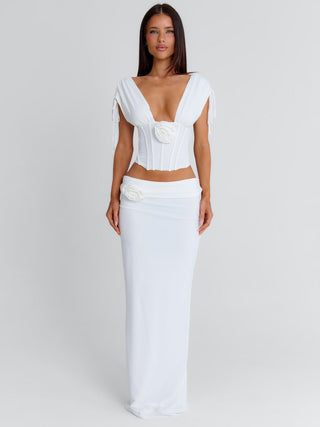 ZURAI TOP WHITE Corset 