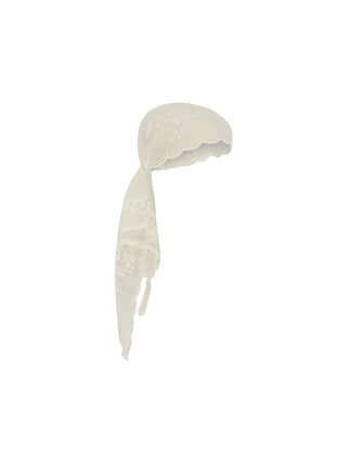 THALIA LACE HEADSCARF CREAM Head Scarf 