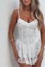 DYLAN MINI DRESS WHITE