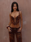 PYRA PANTS RUST BROWN Pants 