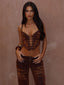 PYRA PANTS RUST BROWN Pants 