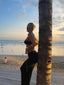 TULUM CROP TOP BLACK Crop Top 