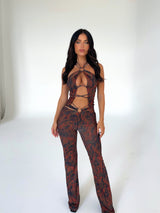 BRIANNA MESH PANTS SAHARA - OUTCAST EXCLUSIVES Pants DALI 