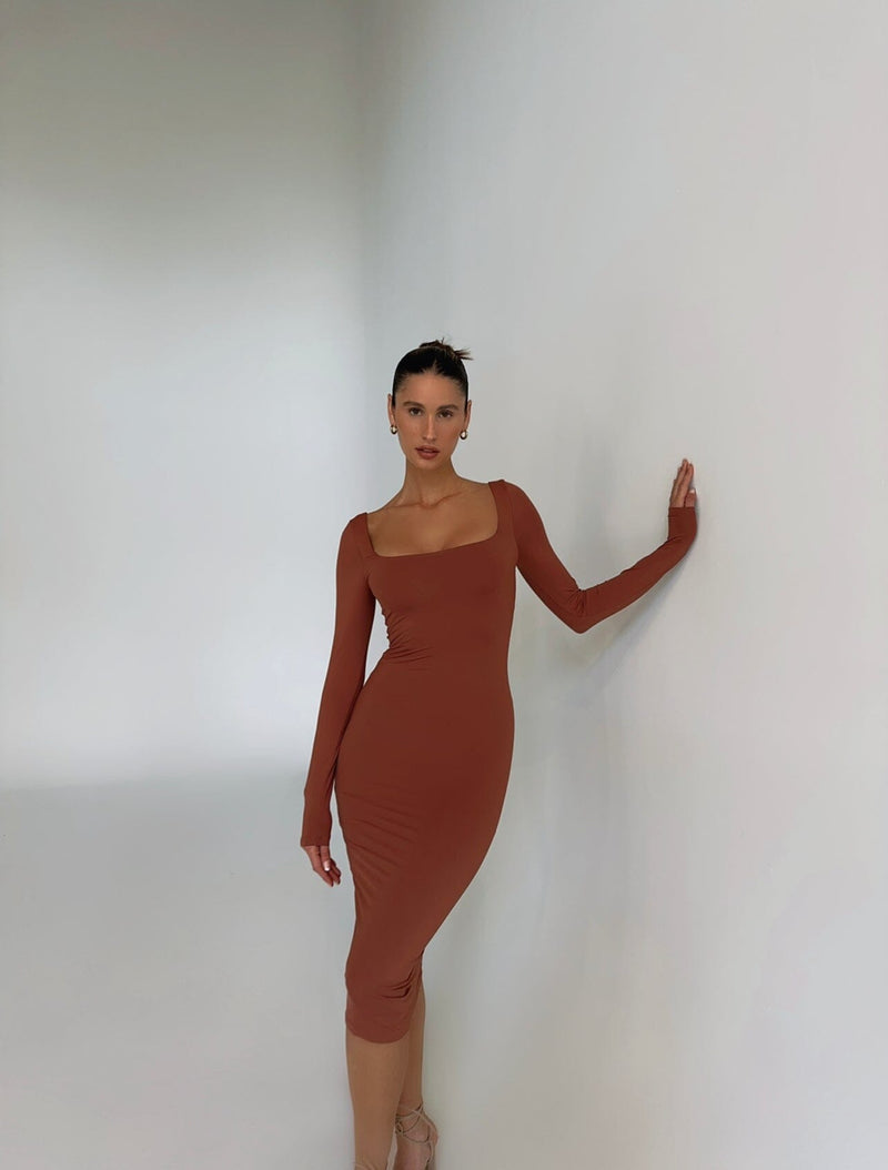 BLAKE MIDI DRESS SIENNA - OUTCAST EXCLUSIVES Mini Dress 